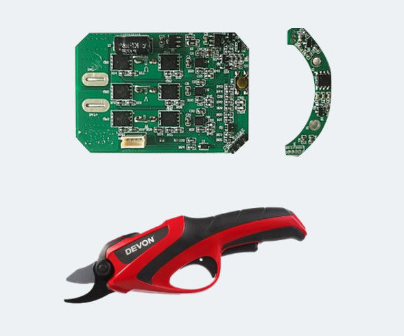 Impressão personalizada de placas de circuito para tesouras elétricas de jardim