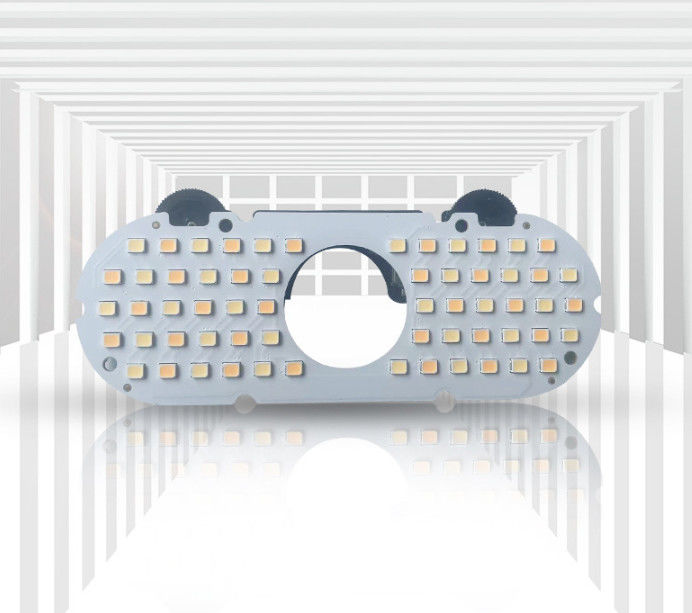 PCBA com 30 LEDs de alta luz para 1350LM 25W Lâmpada LED de preenchimento, suporte de detecção de luz interruptor automático