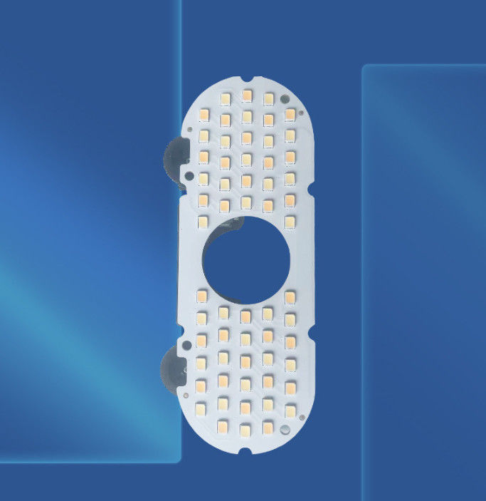 PCBA com 30 LEDs de alta luz para 1350LM 25W Lâmpada LED de preenchimento, suporte de detecção de luz interruptor automático