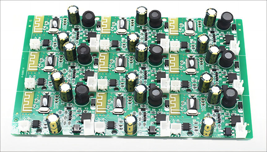 PCBA para Smart Bluetooth Speaker Painel de controle de áudio com conector USB e AUX, suporta controle de voz