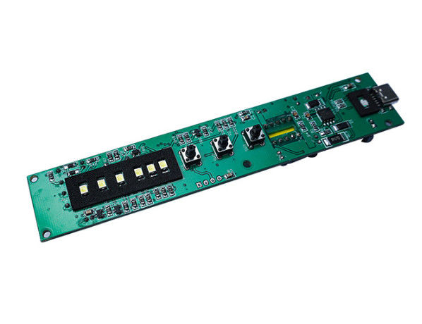 FR-4 Montagem de Fabricação de PCB de Camada Única para Beleza RF Com Conector USB