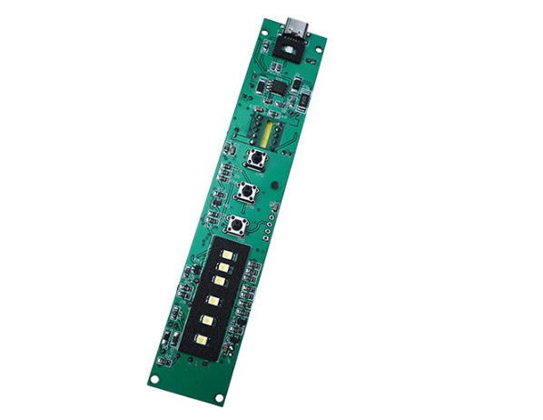 FR-4 Montagem de Fabricação de PCB de Camada Única para Beleza RF Com Conector USB
