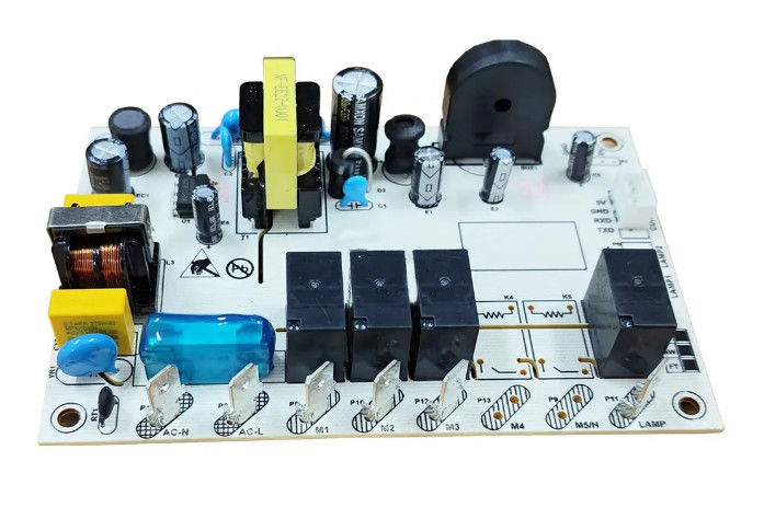 Painel de controle de interruptor de toque com botão eletrônico com luz traseira