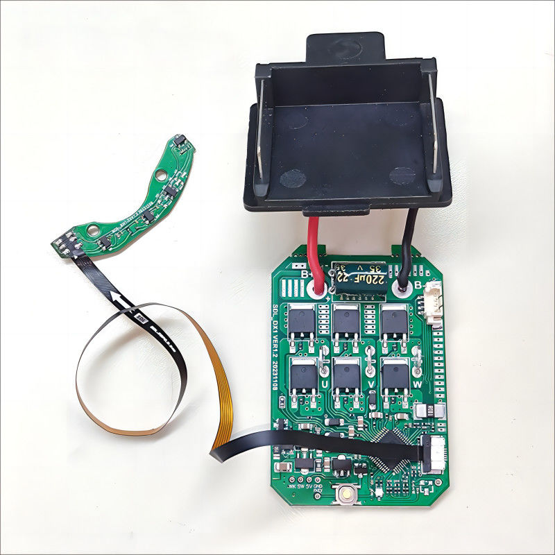 PCBA rígido flexível para poda elétrica com indicador LED chave de interruptor e função de gatilho