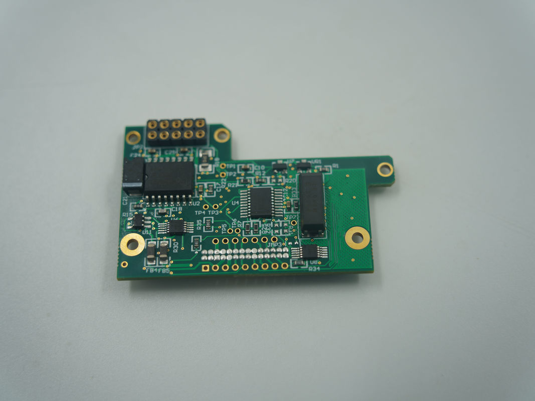 Fabricantes de circuitos impressos -- Um 4 camadas PCBA 1,60 mm espessura de placa Electrolítico Hard Gold Tratamento de superfície