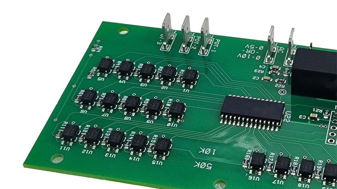 PCBA Printed Circuited Board Assembly 1.60mm 2camadas 1/1oz Máscara de Soldadura Verde HASL ((LF)