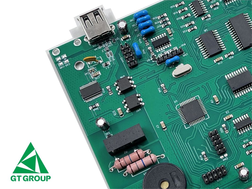 PCBA Mainboard Usado em Medicina Eletrônica Printed Circuited Board Assembly 1.60mm 2L 1/1oz Green Solder Mask HASL(LF