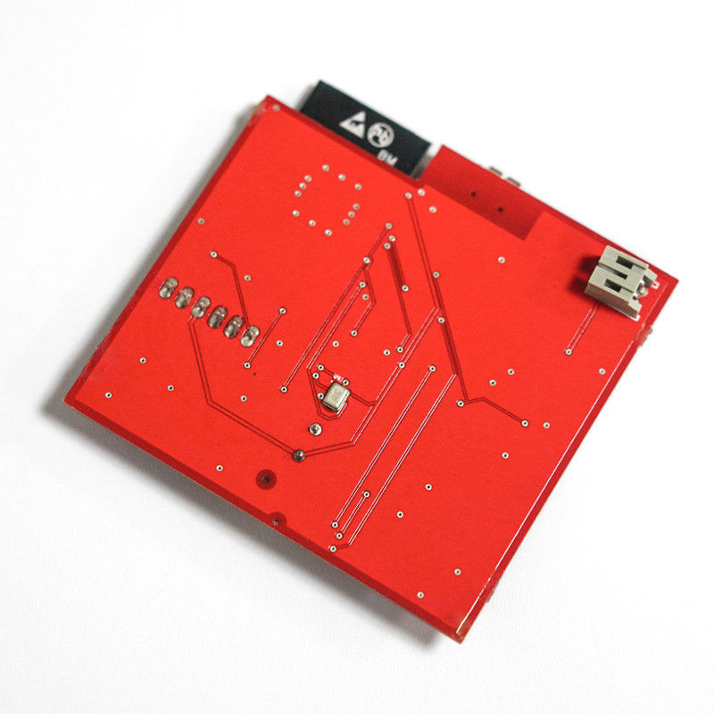 UL Certified Double Layer Red FR-4 Printed Circuit Board PCBA Para Fabricação de Eletrônicos